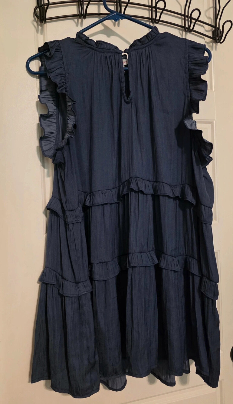 Blue Maternity Shirt